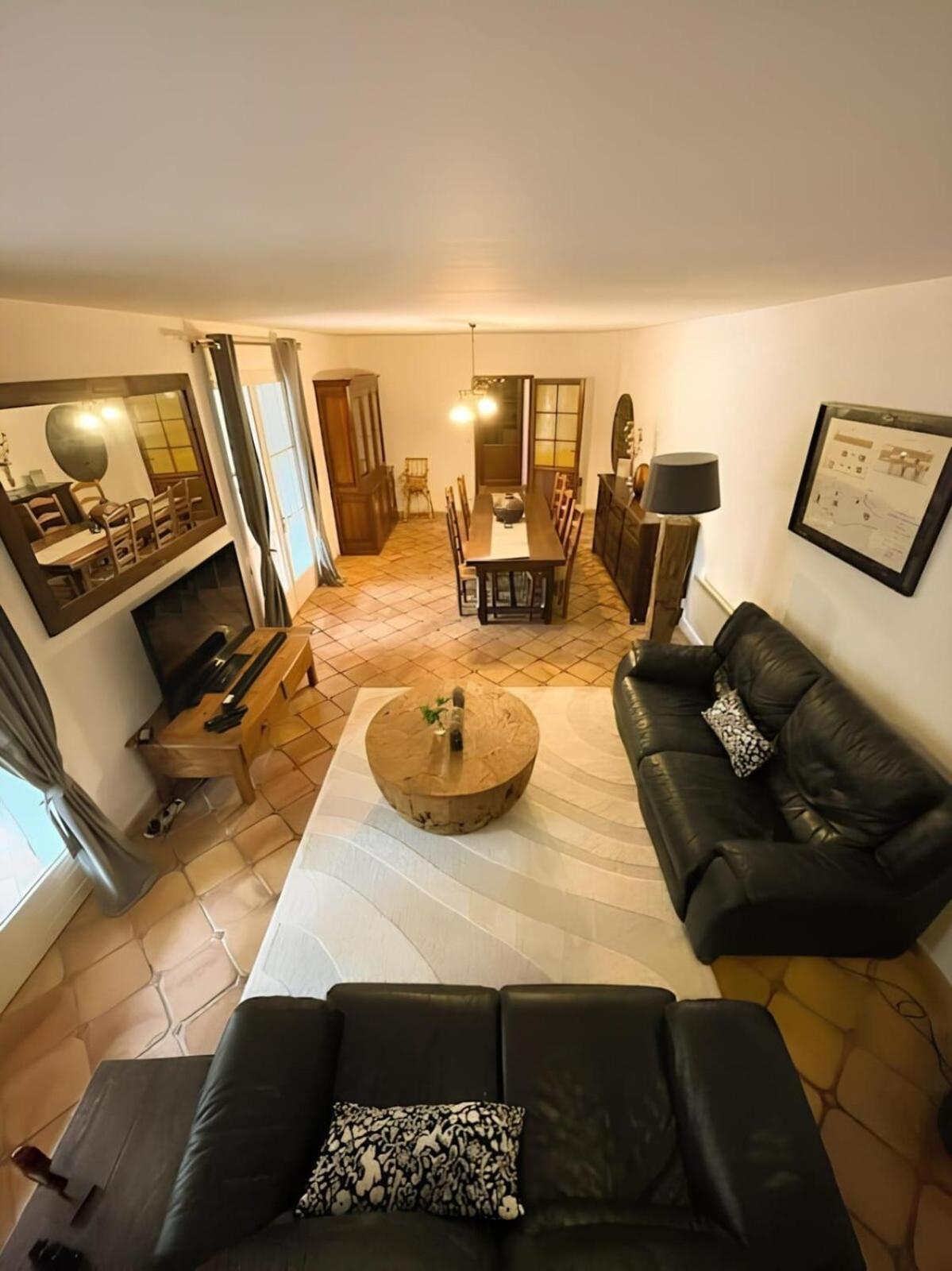 Les Oliviers - Villa 10 People - 5 Min Ardeche Saint-Julien-de-Peyrolas Kültér fotó