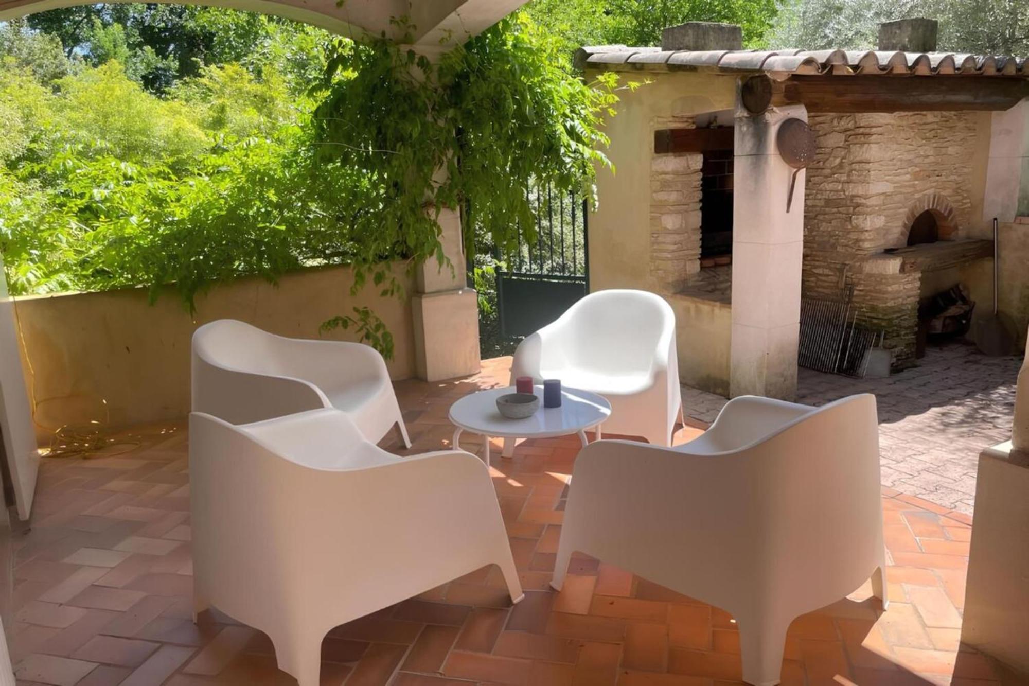 Les Oliviers - Villa 10 People - 5 Min Ardeche Saint-Julien-de-Peyrolas Kültér fotó