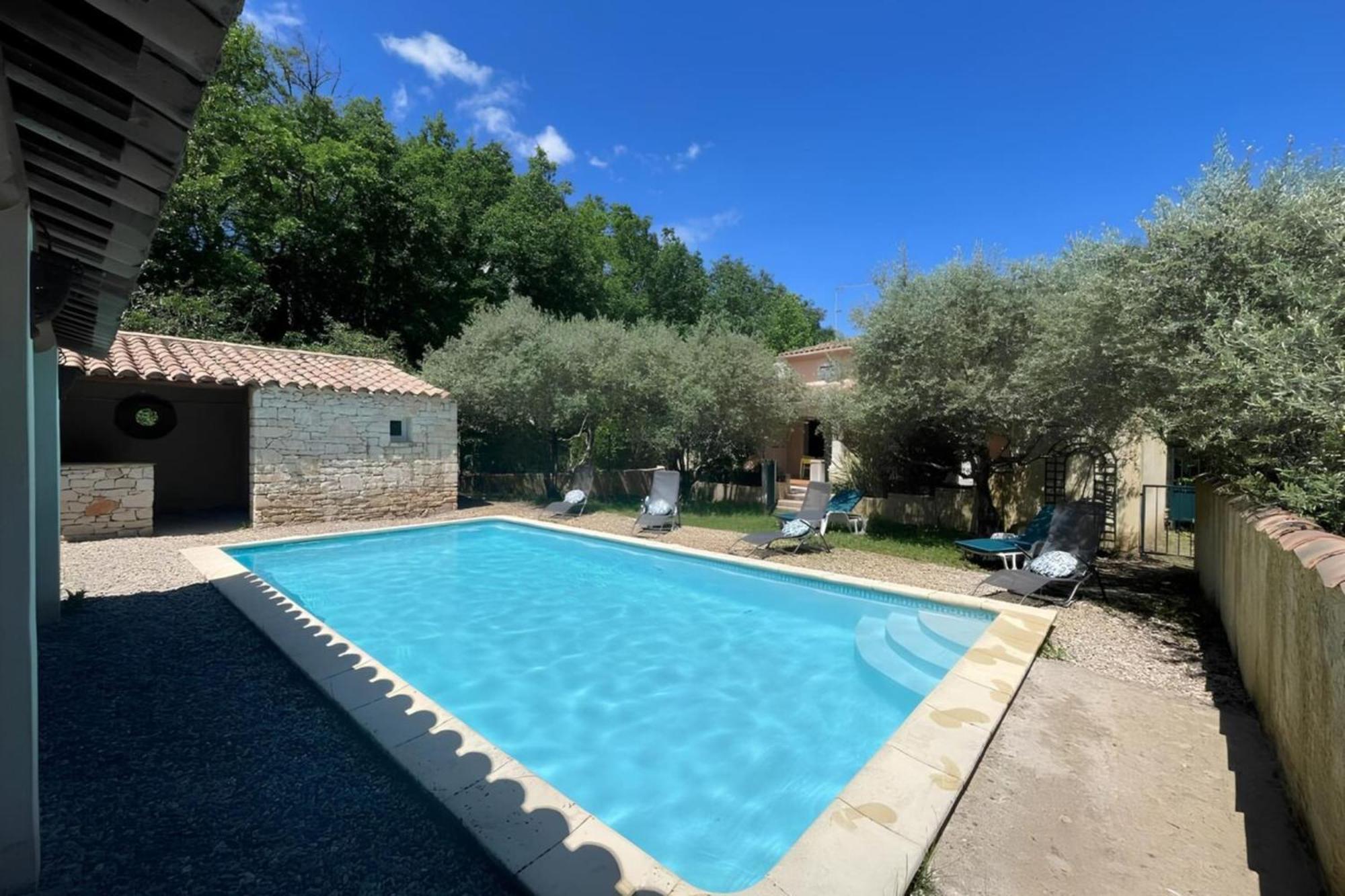 Les Oliviers - Villa 10 People - 5 Min Ardeche Saint-Julien-de-Peyrolas Kültér fotó