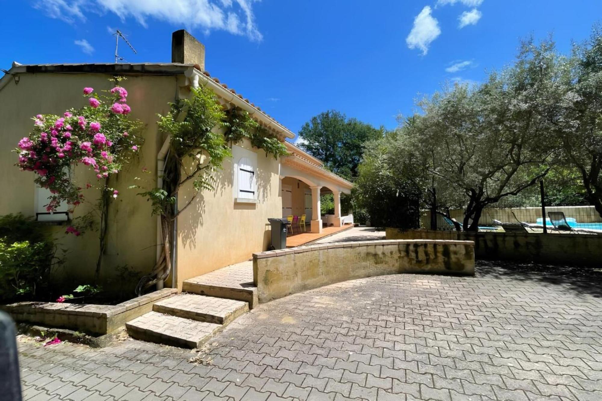 Les Oliviers - Villa 10 People - 5 Min Ardeche Saint-Julien-de-Peyrolas Kültér fotó